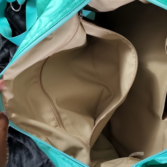 COACH TEAL (AQUA) DUFFEL BAG - Picture 11 of 14